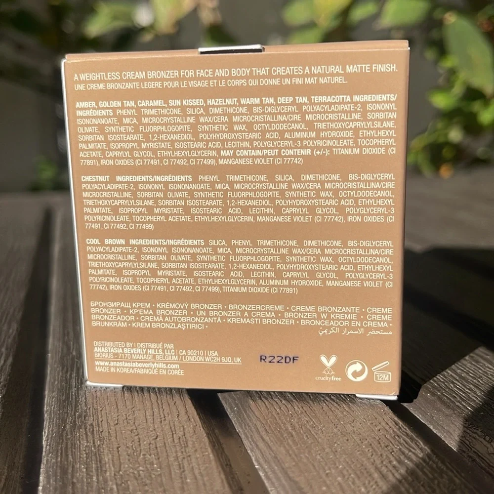 Anastasia Beverly Hills - Cream Bronzer - Golden Tan